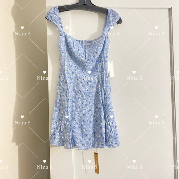 Reformation Tanis Dress in Brooke - Picture 3 of 6